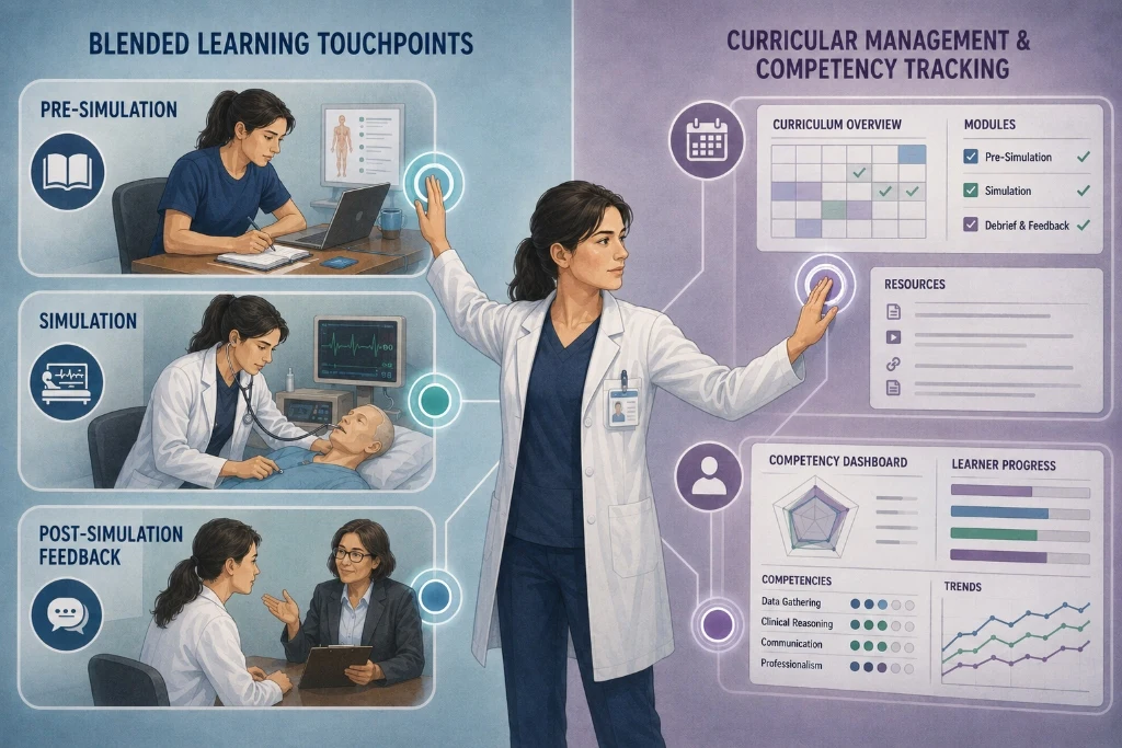 Beyond Hopes and Dreams: AI-enhanced Feedback in Support of Blended Learning